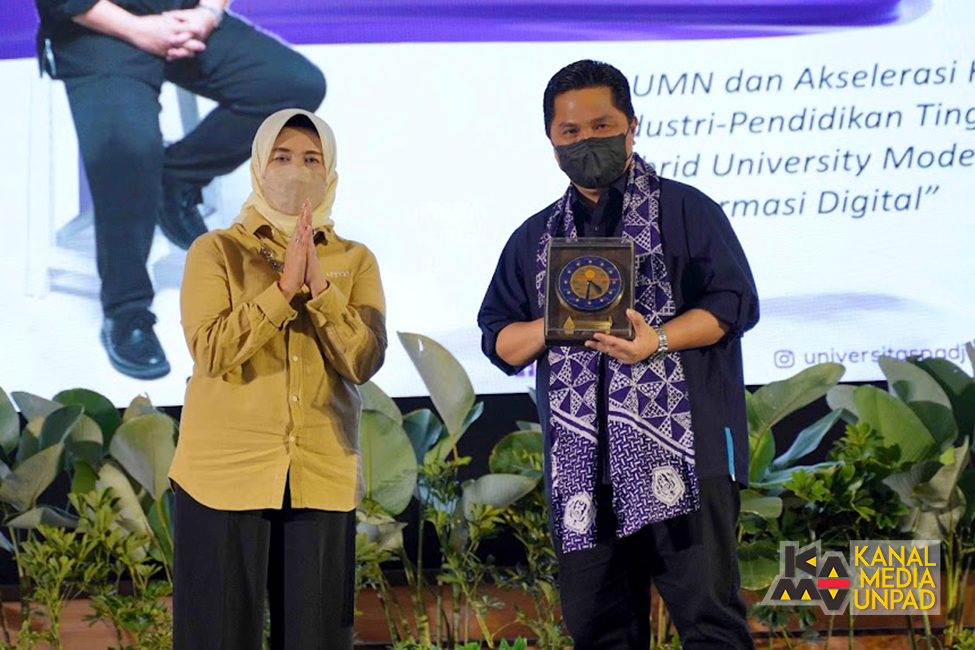 Apresiasi Inovasi Unpad, Erick Thohir: BUMN Fokus di Komersialisasi Riset